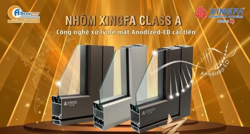 phần mềm nhôm Xingfa Class A